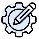 Customized Approach line icon